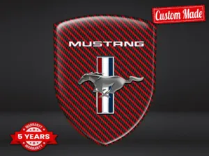 Ford Mustang Adesivo in Silicone Resistente Alta Qualità Professionale